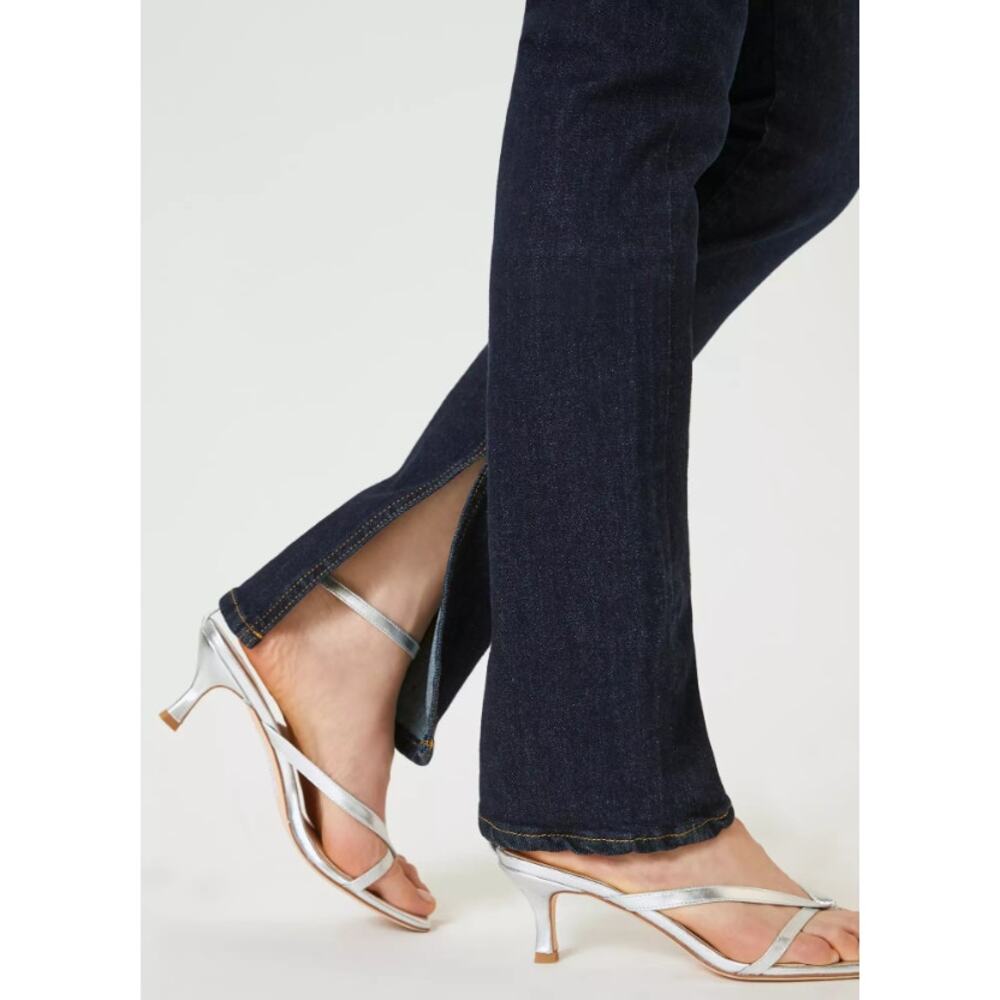 NWT Pilcro Ultra High Rise Five Pocket The Split Straight Denim Jeans Womens 26 - Picture 3 of 12